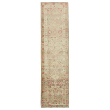 Rug N Carpet - Hand-knotted Anatolian 2' 11'' x 10' 11'' Rustic Runner Rug