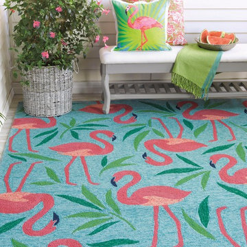 Fancy Flamingo Rug