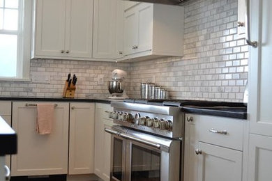 Mountain style kitchen photo in Salt Lake City