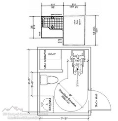 Need a design for an ADA compliant bathroom.