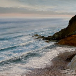 On the Ebb, Maer Beach, North conrwall - Artwork