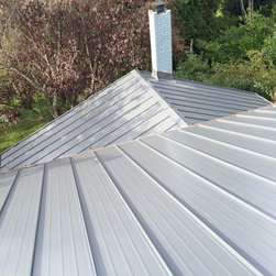 ASC 16" 26 Gauge Metal Roof - Slate Grey - Roofing And Gutters