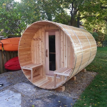 Luxury Outdoor Saunas