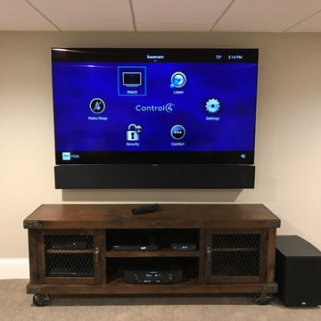 Two Media Rooms