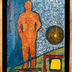 CONTEMPLATION OF A BLACK HOLE (The Human Condition Series) - Paintings
