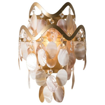 Luxury Wall Lamp in Artistic Style, Shell Style, Cool Light