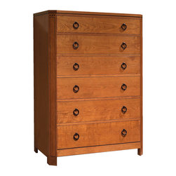 Stickley Tall Chest 91-2057 - Accent Chests And Cabinets
