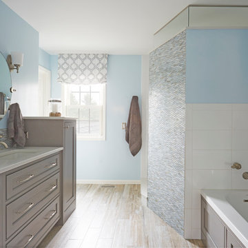 Master Bathroom Beach Retreat in Gurnee, IL