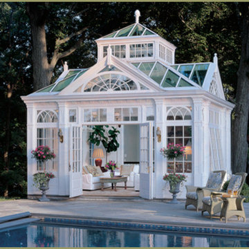 Conservatories courtesy Glickman Design Build (& Tanglewood Conservatory)