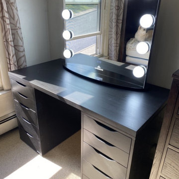 Hollywood Premiere Plus Vanity Mirror, Black, Bluetooth