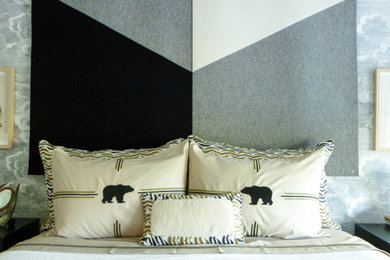 Inspiration for a transitional bedroom remodel in Los Angeles