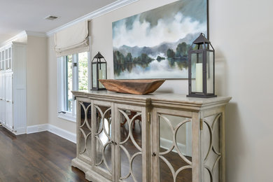 Transitional home design photo in Atlanta