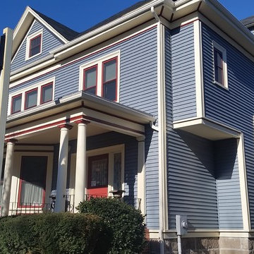 Vinyl Siding & Harvey Windows on Historic Home