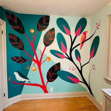 Birds and Leaves Room
