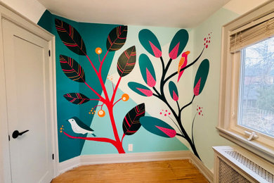 Example of a minimalist home design design in Toronto
