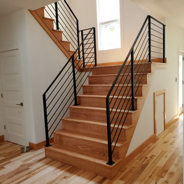 Interior Welded Horizontal Railing