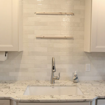 Kitchen Subway Tile Backsplash Project