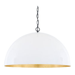 GOMA GOLD LEAF PENDANT - Pendant Lighting