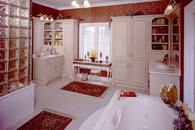 Bathroom - contemporary bathroom idea in Indianapolis