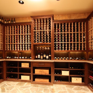 Custom wine room