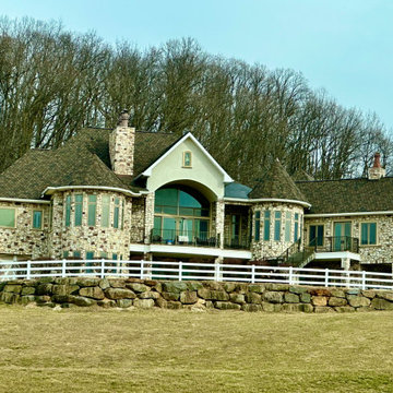 QuarryCut Stone - 90%Split Field 10%Plum - Irregular