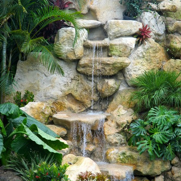 Florida Cap rock waterfall