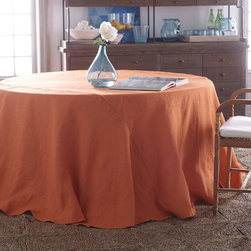 COLORED BURLAP TABLECLOTH - NEW - Products
