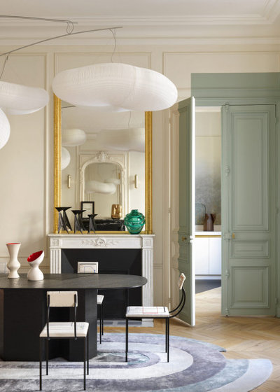Contemporary Dining Room by Ressource Peintures & Décoration