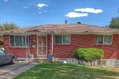 Example of a classic exterior home design in Denver
