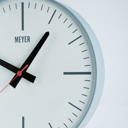 Modern Gray Clock - Wall Clocks
