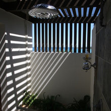 outdoor shower