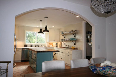 Tuscan kitchen photo in San Francisco