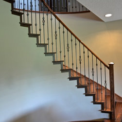 Spiral Staircase in Oiled stained oak - Hardwood Flooring