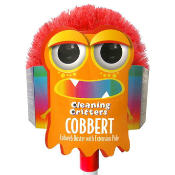 Ettore® 32000 Cleaning Critters Cobbert™ Cobweb Duster w/ Extension Pole, 59"