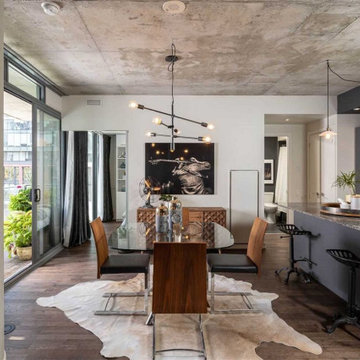 MOODY AND MASCULINE LOFT | SIX50 KING STREET WEST