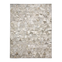 Kahn Cowhide Rug (Ivory) - Products
