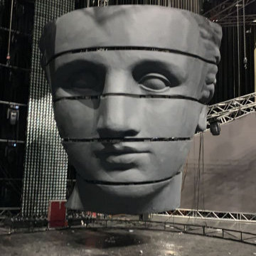 Large-Scale Sculptural Installation for Stage Production