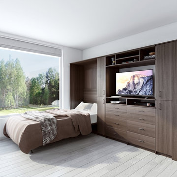 Hilton Head | Transitional | Bedroom Design | Murphy Wall Bed