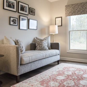 2019 | Floyds Fork Patio Home: Foyer, Office, & Bathroom