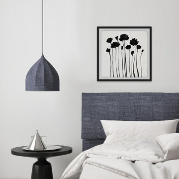 "Dark Bunch" Framed Painting Print