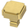 Liberty Hardware P38476C-CP Notched 1-1/8 Inch Square Cabinet - Bayview Brass