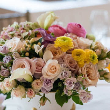Elegant Late September Wedding Florals