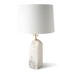 Regina-Andrew Design Raw Alabaster Lamp - Table Lamps