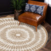 Manon Area Rug, Taupe, 8'x8'