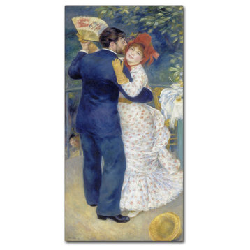 Renoir 'Country Dance' Canvas Art, 24 x 12