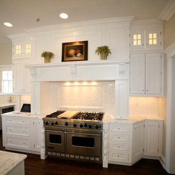 Montclair, NJ White Inset Kitchen Designed by David Earl