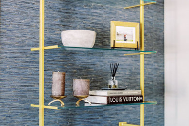 Inspiration for a transitional home design remodel in Phoenix