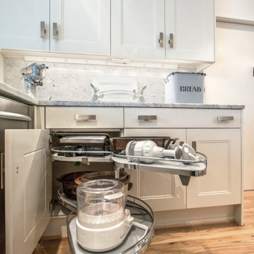 Monochromatic Modern Kitchen - Plano, TX