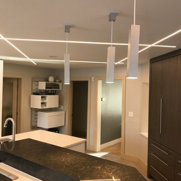 Blue Ash Kitchen Ceiling Lighting Project