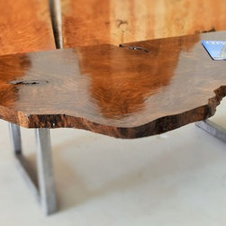 Claro Walnut Burl Coffee Table - A favorite - Products